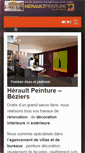 Mobile Screenshot of heraultpeinture.com